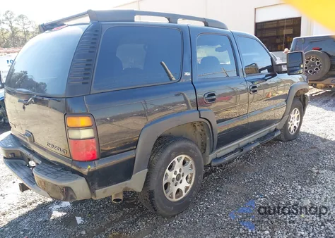 2005 Chevrolet Tahoe Z71 z USA, uszkodzony, nr VIN 1GNEK13T85R175909